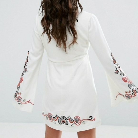 **SOLD**Free People holiday folk dress - Picture 4 of 7